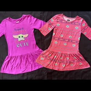 Baby yoda dresses 6/6X